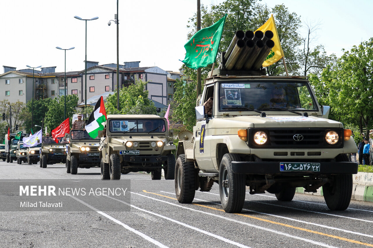 مردم شاهرود میزبان رژه بزرگ وحدت؛ همبستگی ملت و ارتش درسایه یاد شهیدان
