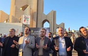 گردهمایی اصحاب فرهنگ، هنر  و رسانه تبریز در حمایت از مردم مظلوم غزه