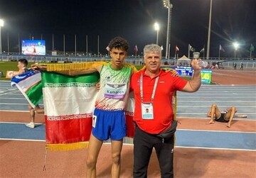 Iran’s Kamareh Wins Gold in Asian U-18 Athletics Championship