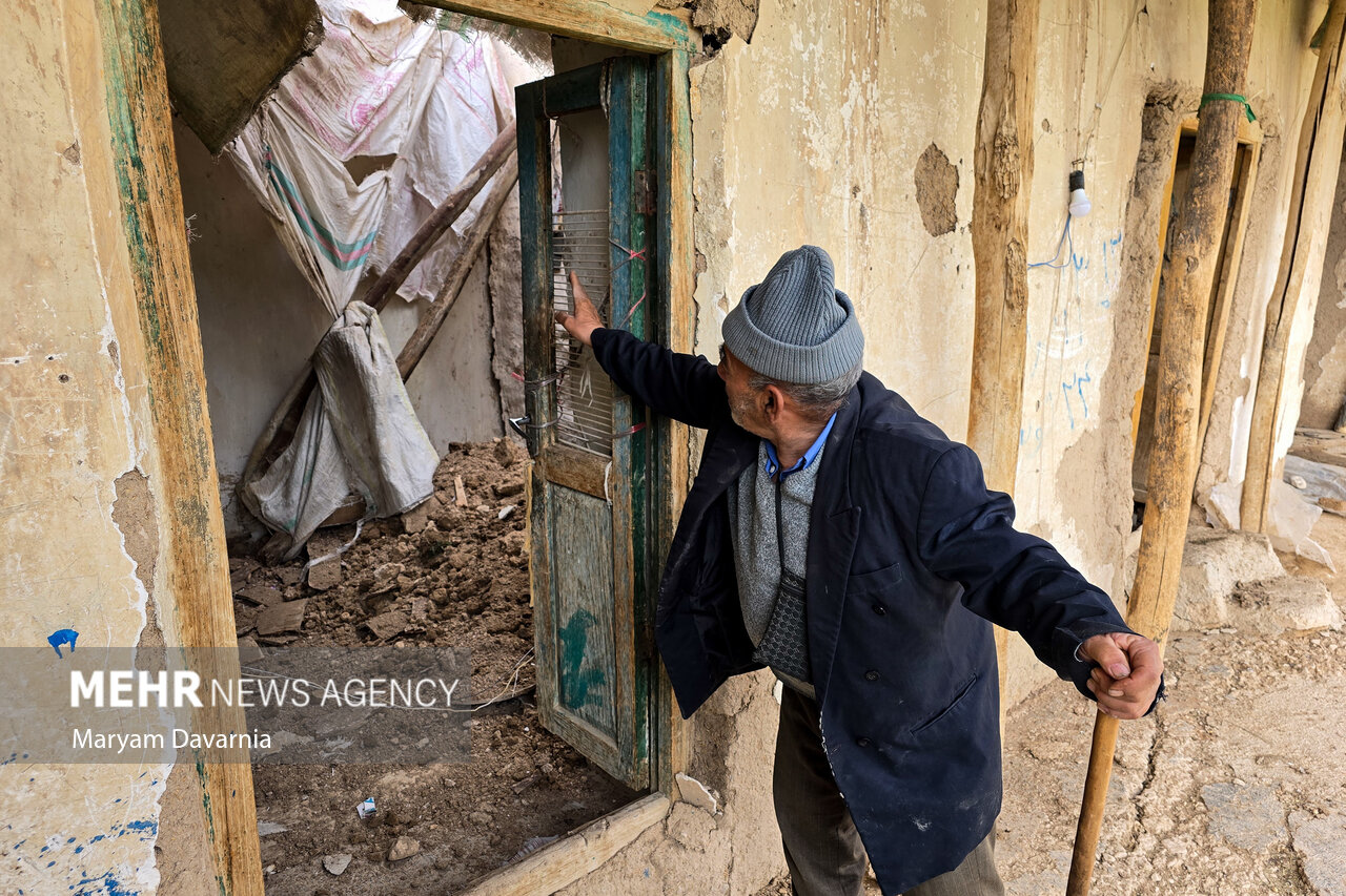 کابوس رانش زمین در روستای گلی بجنورد؛ اهالی همکاری نمی کنند