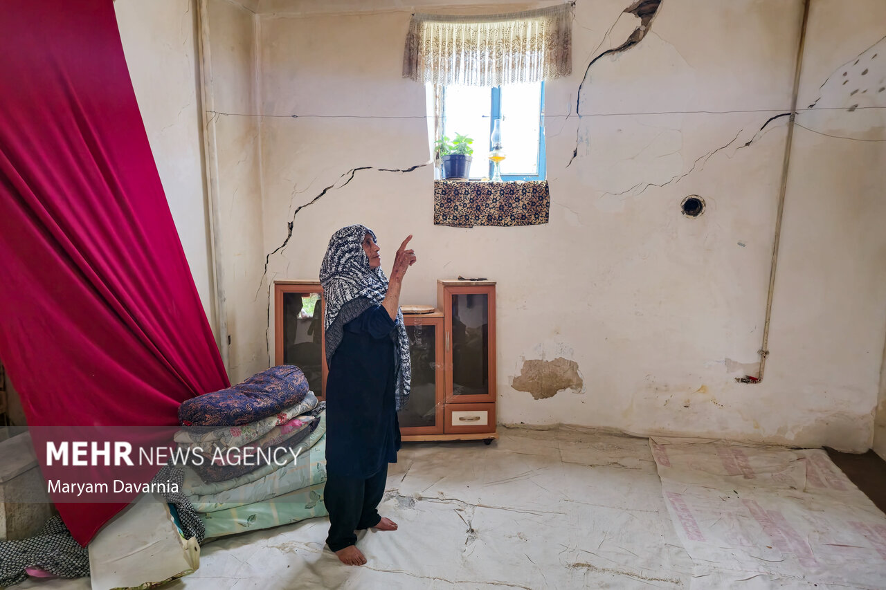کابوس رانش زمین در روستای گلی بجنورد؛ اهالی همکاری نمی کنند