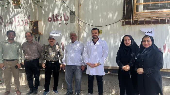 اردوی جهادی سلامت در شهرستان کنگان برگزار شد اردوی جهادی سلامت در شهرستان کنگان برگزار شد