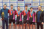 منتخب الشباب الايراني لكرة الطاولة يتوج بلقب كأس آسيا الوسطى