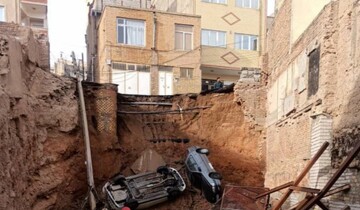 احتمال وقوع حادثه ثانویه در محل گودبرداری وجود دارد؛ تلفات نداشتیم