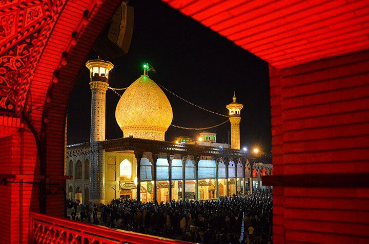 ویژه برنامه حرم شاهچراغ درایام شهادت امام باقر(ع)و رحلت امام خمینی(ره)