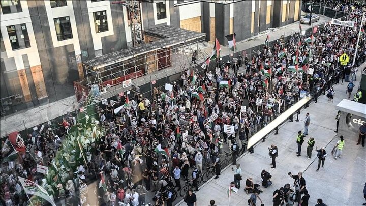 VIDEO: Chicago people protest against Israeli Gaza aggression VIDEO: Chicago people protest against Israeli Gaza aggression