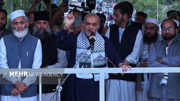فلسطینی امت مسلمہ کی طرف دیکھ رہے ہیں، امیر جماعت اسلامی پاکستان