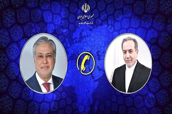 Iran, Pakistan foreign ministers discuss bilateral ties