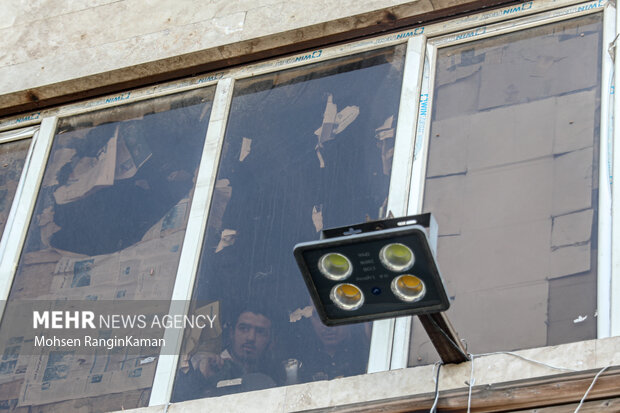 بازسازی صحنه سرقت خیابان صابونیان تهران