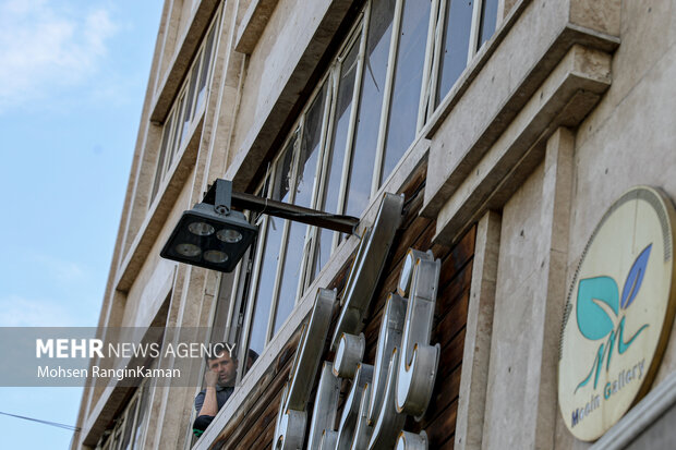 بازسازی صحنه سرقت خیابان صابونیان تهران