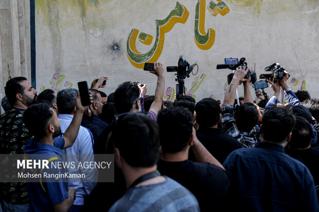 بازسازی صحنه سرقت خیابان صابونیان تهران