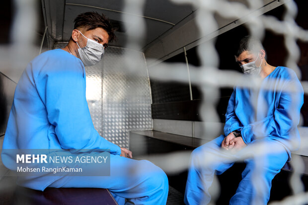 بازسازی صحنه سرقت خیابان صابونیان تهران