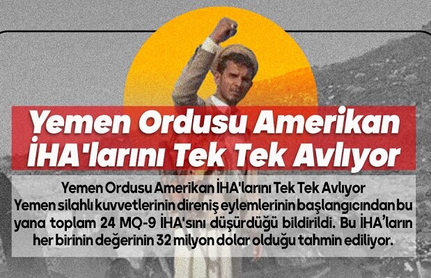 Yemen, Amerikan İHA'larını tek tek avlıyor(+İnfo) Yemen, Amerikan İHA'larını tek tek avlıyor(+İnfo)
