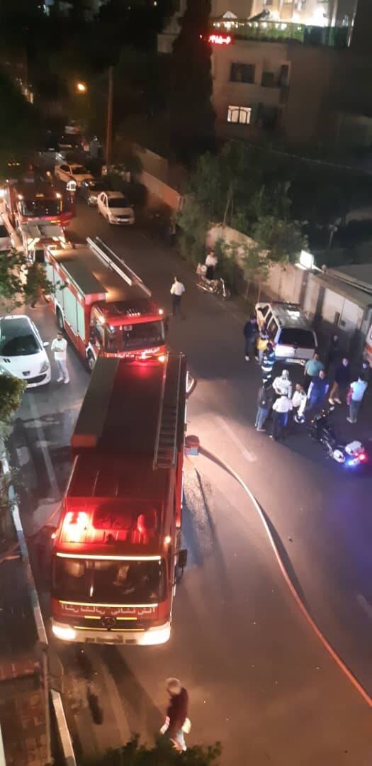 جزئیات حریق خوابگاه بانوان در خیابان شریعتی تهران+ عکس