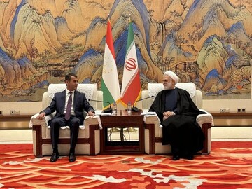 لقاء حجت الإسلام محسني إيجئي مع أعلى سلطة قضائية في طاجيكستان