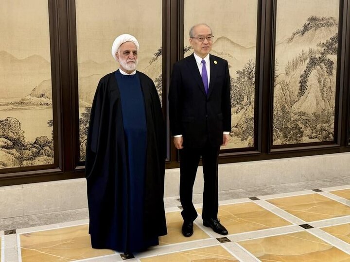 Judiciary chief meets Chinese counterpart