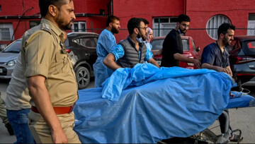 At least 26 killed as gunmen open fire on tourists in Kashmir