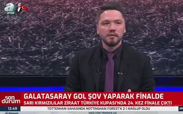 A Spor canlı yayınında deprem anları A Spor canlı yayınında deprem anları