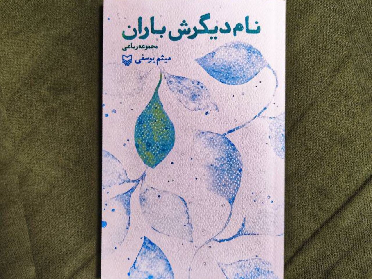 «نام دیگرش باران» مجموعه رباعیهای یک شاعر جوان در راه نمایشگاه کتاب