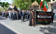 دسته عزاداری مشگین‌شهری‌ها به مناسبت شهادت امام صادق‌(ع)