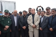 همدان و کرمانشاه در کنار هم؛ افتتاح پروژه یادمان شهدای قراویز
