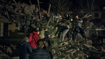 Kyiv hit by massive missile and drone strike, 9 killed