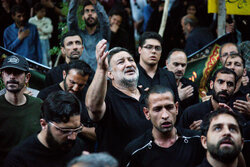 عزاداری مردم کوهدشت همزمان با سالروز شهادت امام صادق(ع)