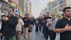 عزاداری شهادت امام جعفر صادق(ع) در بروجرد