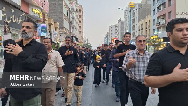 عزاداری شهادت امام جعفر صادق(ع) در بروجرد