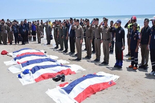 کشته شدن ۶ نظامی تایلندی در سانحه هوایی