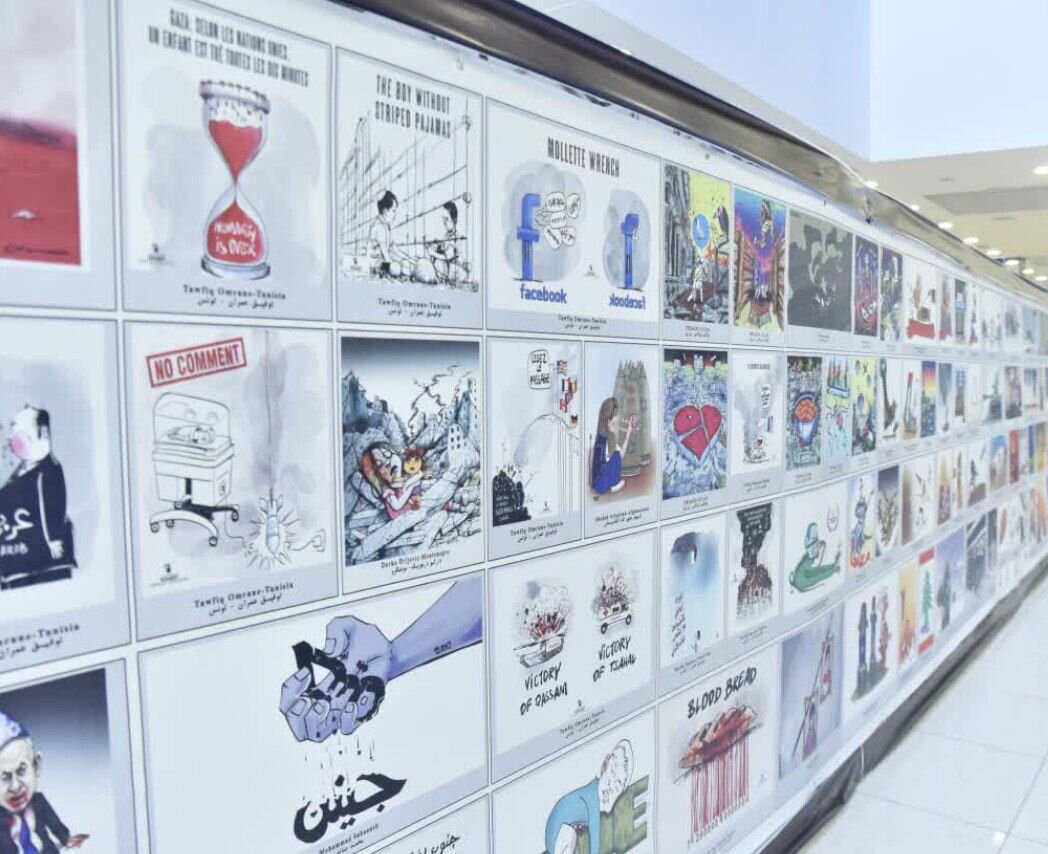 چهره بین المللی کاریکاتور در خراسان شمالی؛ کارتونیستها به صف شدند