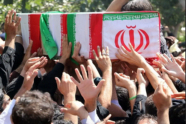 پیکر شهید یوسف طالب مرندی در ارومیه تشییع شد