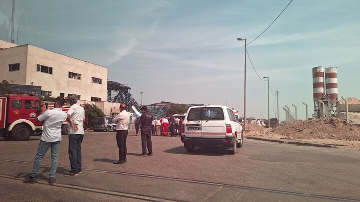 اعزام گروه ارزیابی آتشنشانی تهران به محل حادثه بندرعباس