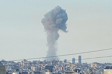 الاحتلال الصهيوني يستهدف مبنى في منطقة الحدث بالضاحية الجنوبية لبيروت