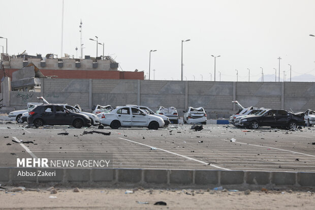 تقرير مراسل "مهر" حول آخر مستجدات ميناء شهيد رجائي