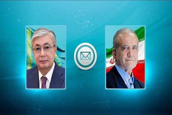 Kazakistan Cumhurbaşkanı’ndan Pezeşkiyan’a dayanışma Mesajı Kazakistan Cumhurbaşkanı’ndan Pezeşkiyan’a dayanışma Mesajı