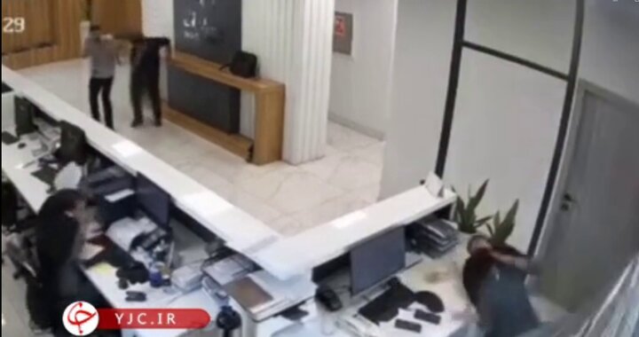 VIDEO: CCTV shows blast wave shake building in S Iran