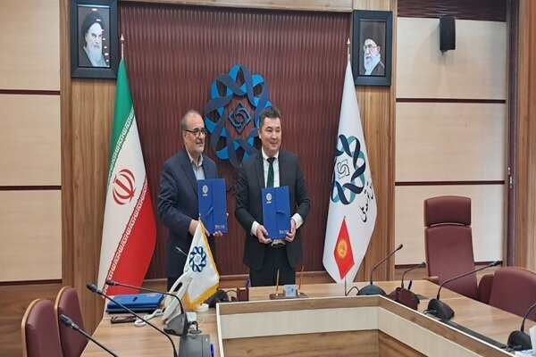 إيران وقيرغيزستان توقعان على اتفاقية مالية لتطوير التعاون الاقتصادي بين البلدين