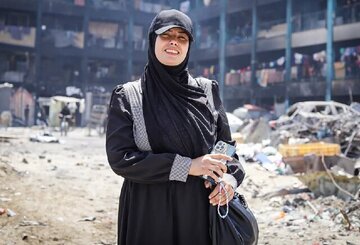 فاطمه حسونه؛ «تک تیرانداز لحظه ها» در غزه که تصویرش ابدی شد