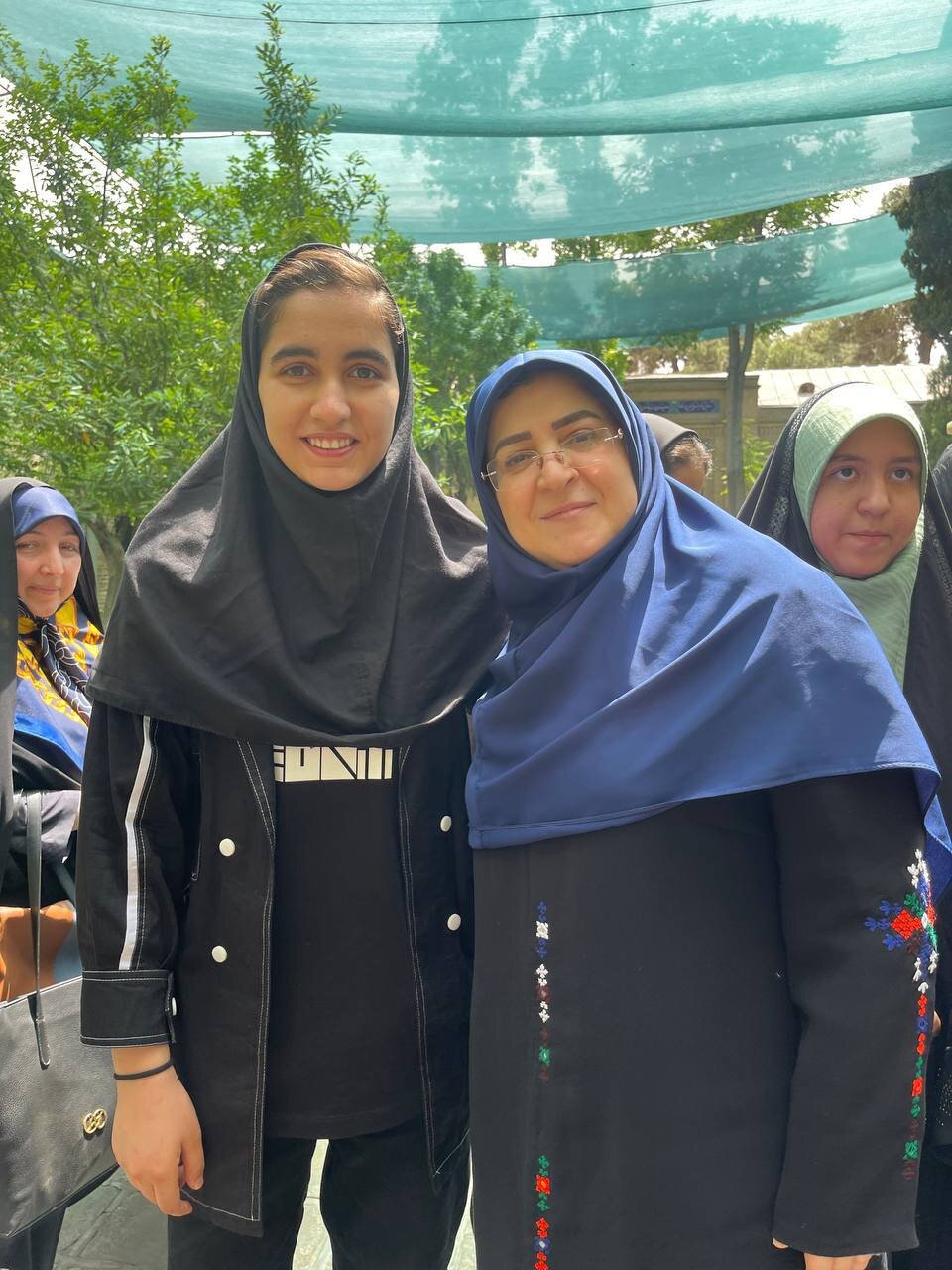 دختر پینگپنگباز ایران مهمان رئیس جمهور شد