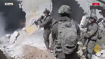 صور من الجحيم: فيديو سجلته كاميرا جندي صهيوني في غزة