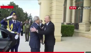 Aliyev'den, Pezeşkiyan ile görüşmesinden anlamlı video