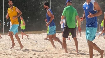 Iran beach soccer team defeat Italy 5-3 in friendly