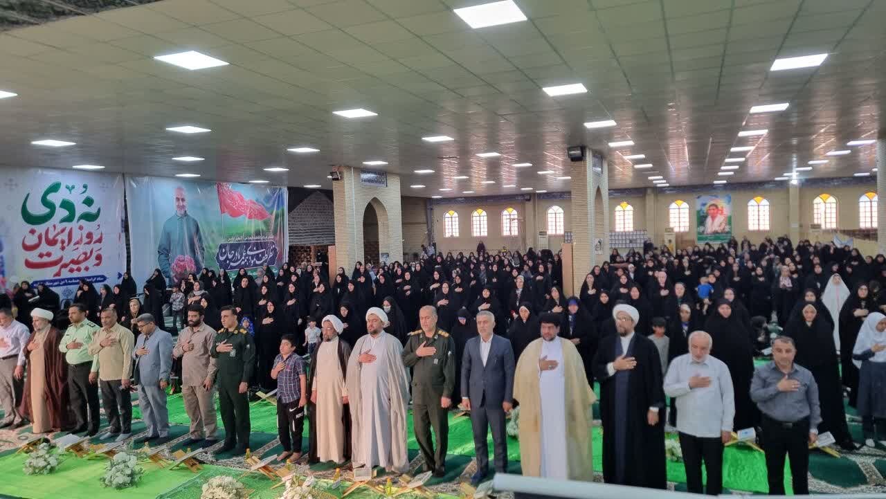 گردهمایی محافل قرآنی بانوان شهرستان گناوه