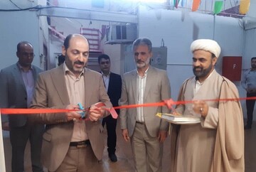 افتتاح کتابخانه شهید «والی الله جعفری» در اردوگاه کار درمانی حویق