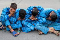 ۷ مددجوی متواری کرمانشاهی دستگیر شدند