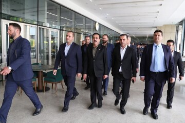 ورود استاندار اربیل عراق به استان قزوین