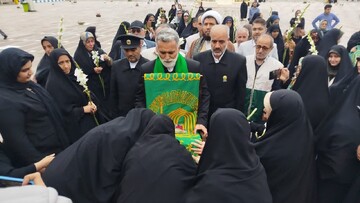 حضور کاروان «زیر سایه خورشید» در آستانه اشرفیه