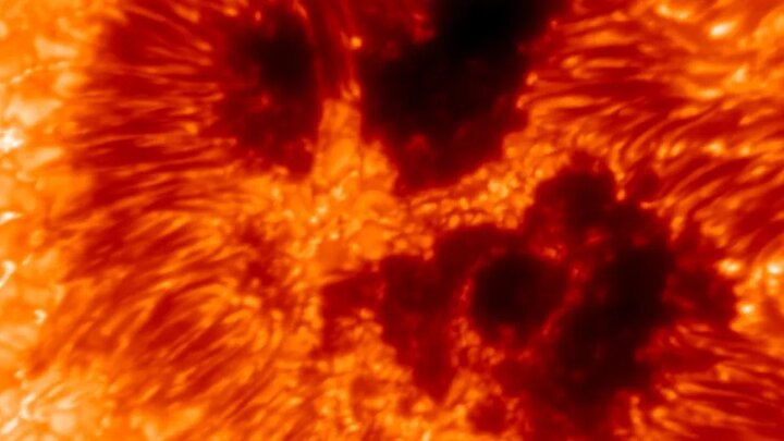 بزرگترین تلسکوپ جهان از خورشید عکس جدیدی گرفت بزرگترین تلسکوپ جهان از خورشید عکس جدیدی گرفت