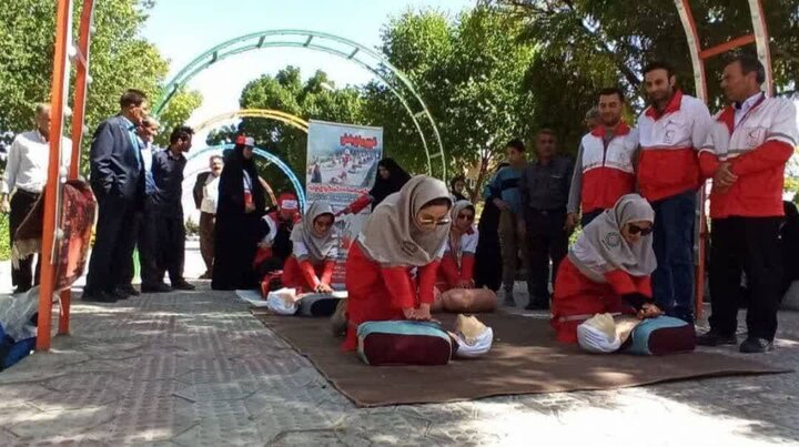 بهره مندی ۴۸ هزار نفر زنجانی از آموزشهای هلالاحمر در سال گذشته